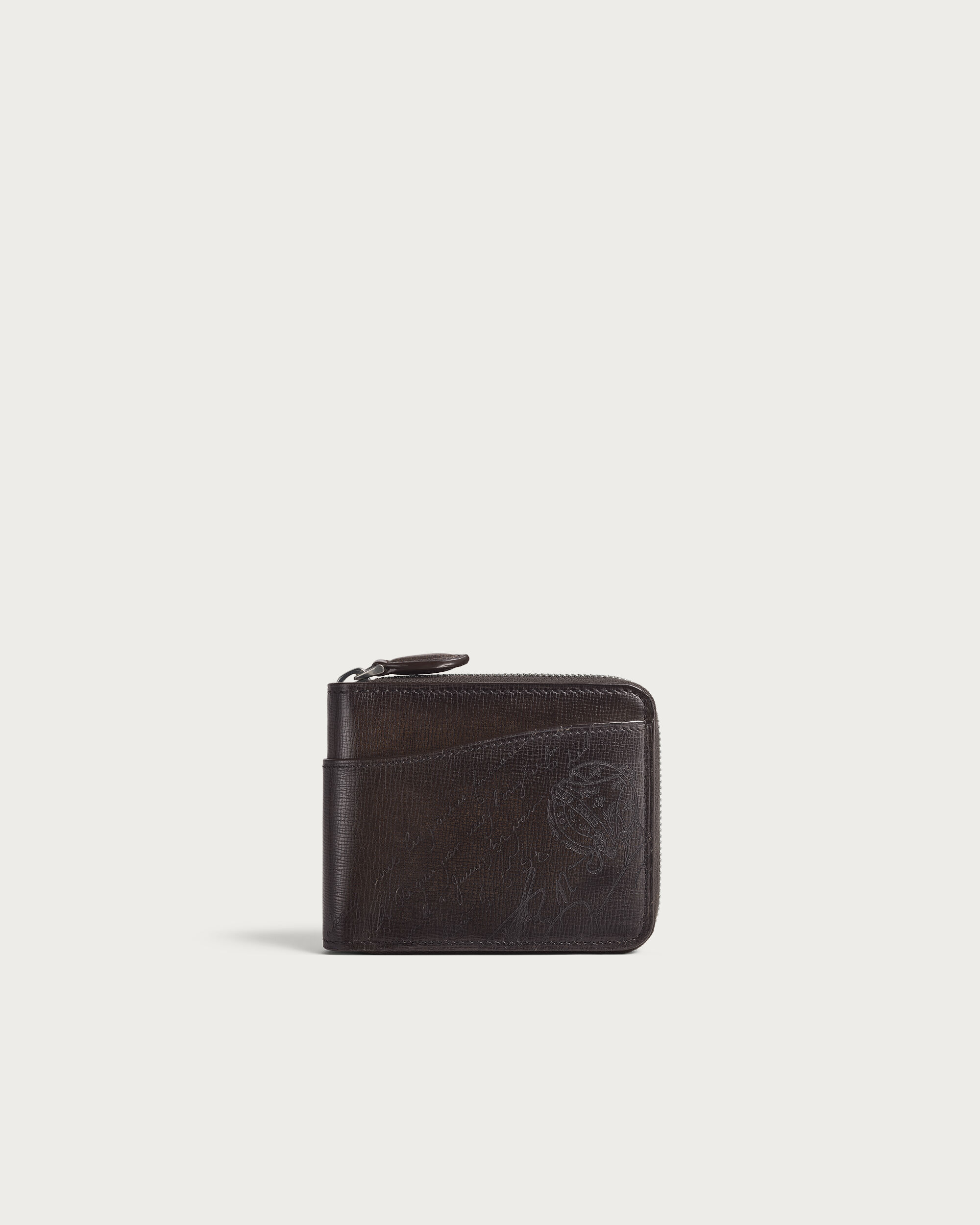 Itauba Square Gradiant Compact Zipped Wallet