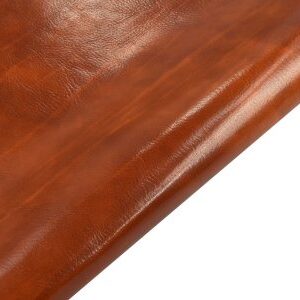 Tumbled Calfskin Leather - Hand Dyed Veg Tan Leather