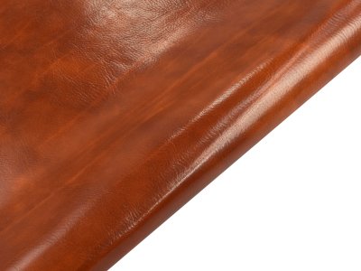 Tumbled Calfskin Leather - Hand Dyed Veg Tan Leather